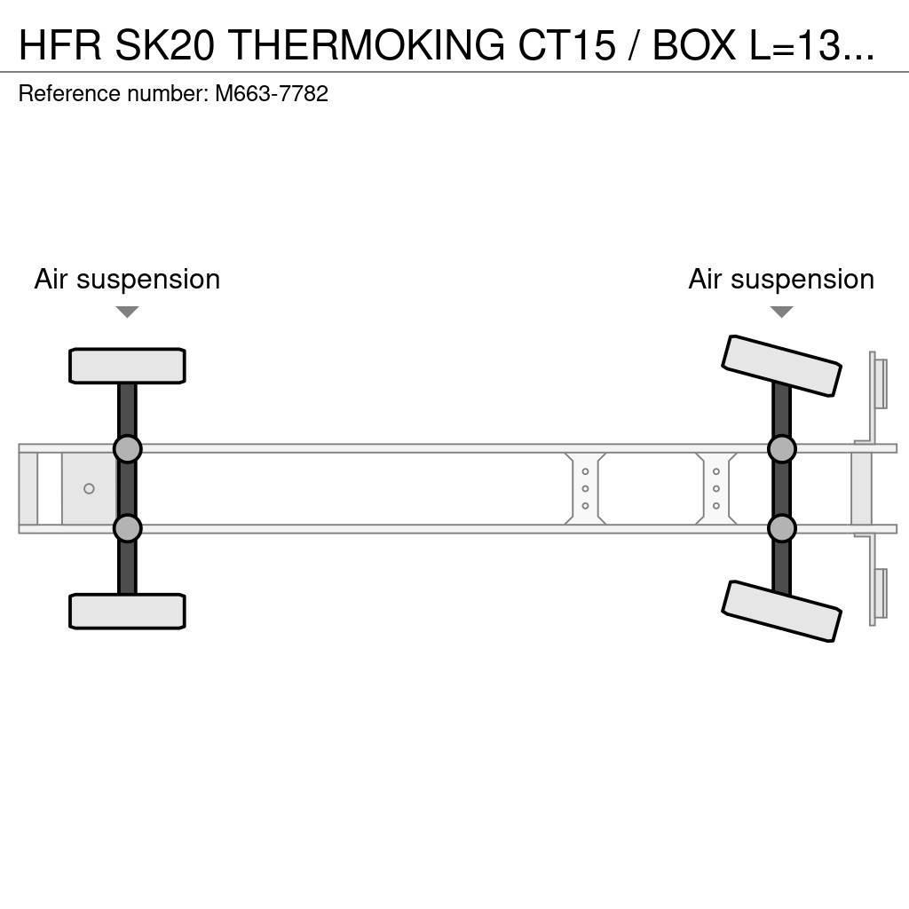 HFR SK20 THERMOKING CT15 / BOX L=13450 mm Semi Reboques Isotérmicos