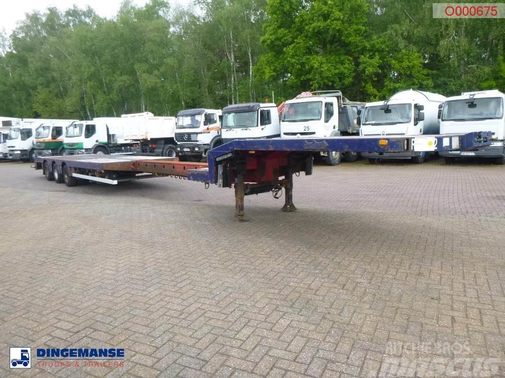 Nooteboom 3-axle semi-lowbed trailer OSDS-48-03V / ext. 15 m Semi Reboques Carga Baixa
