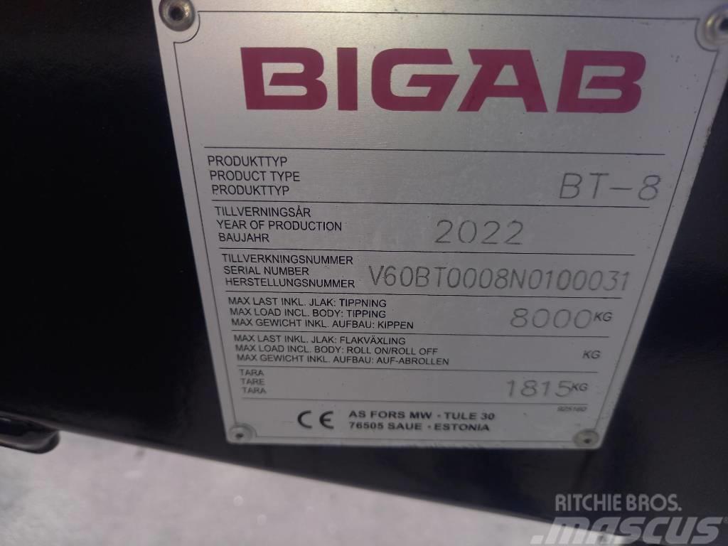 Bigab BT8 Reboques dumpers