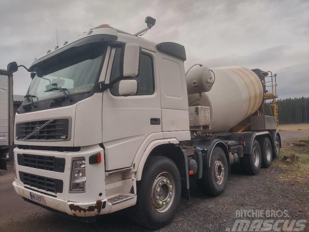 Volvo FM13 10*4 betoniauto, ränni 9m Camiões de betão