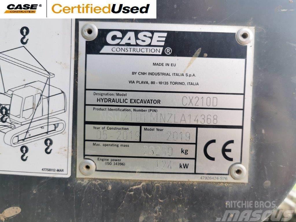 CASE CX 210 D Escavadoras de rastos