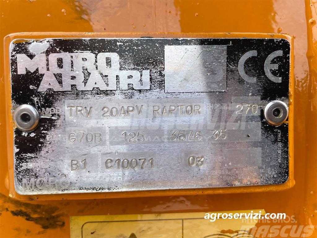  MORO ARATRI TRV 20 APV RAPTOR N.479 Charruas reversíveis