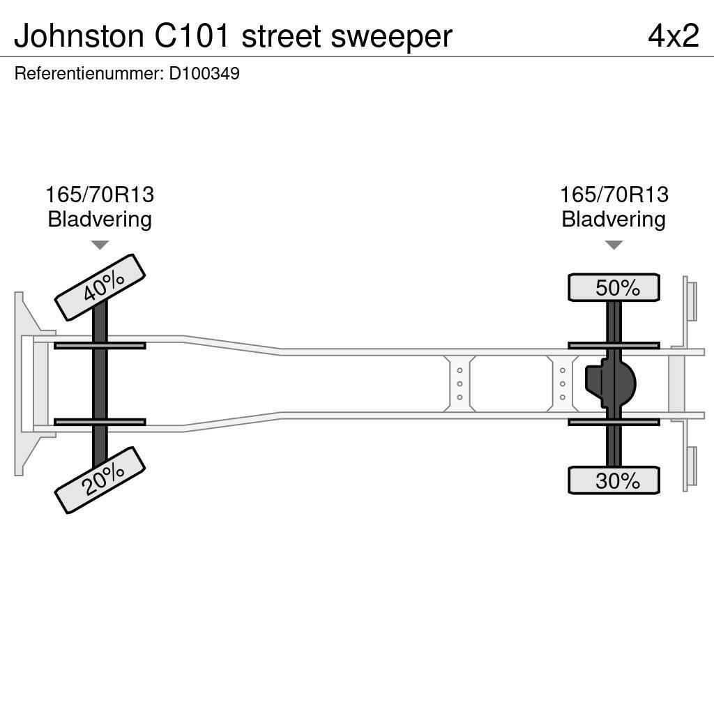 Johnston C101 street sweeper Camiões Aspiradores Combi