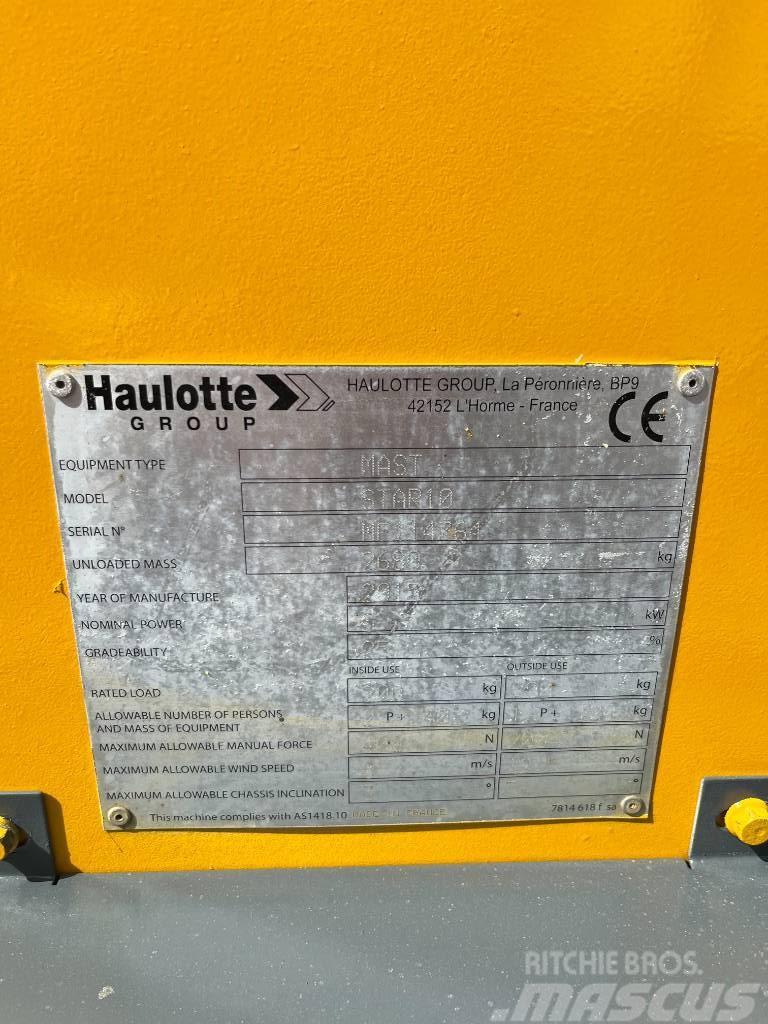 Haulotte Star-10AC Elevadores braços Telescópicos
