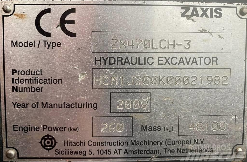 Hitachi ZX 470 LC H-3 Escavadoras de rastos
