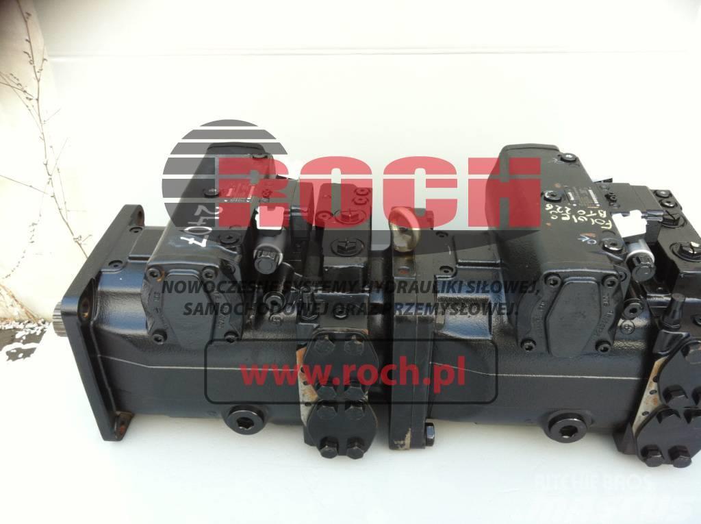 Tana OY  G450 G500 Rexroth Pompa Pump A4V+A4V Hidráulica