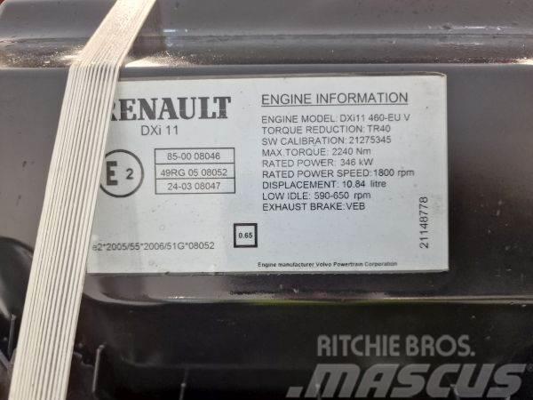 Renault DXI11460-EUV Motores