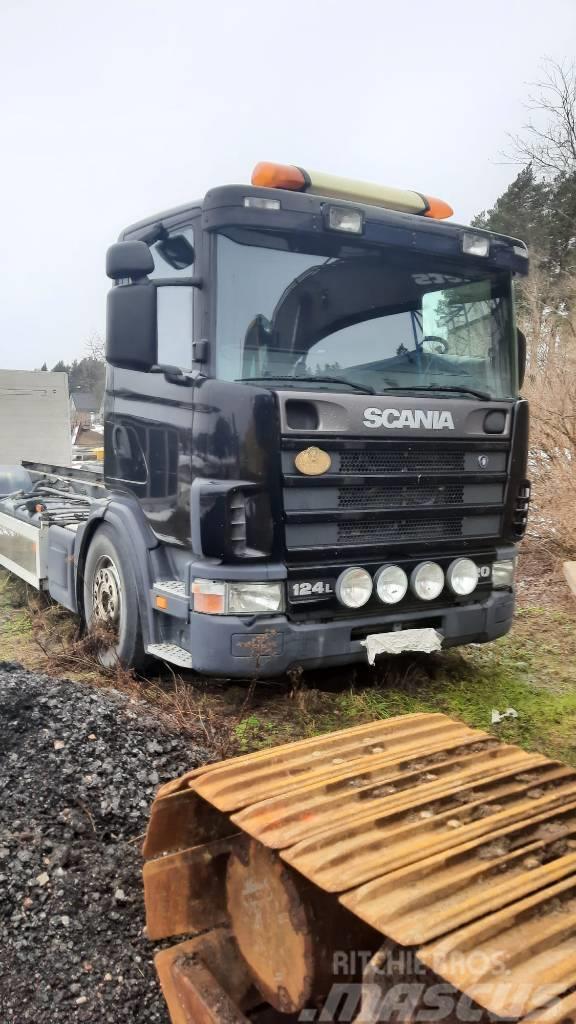 Scania R124LB6x2 Camiões estrado/caixa aberta