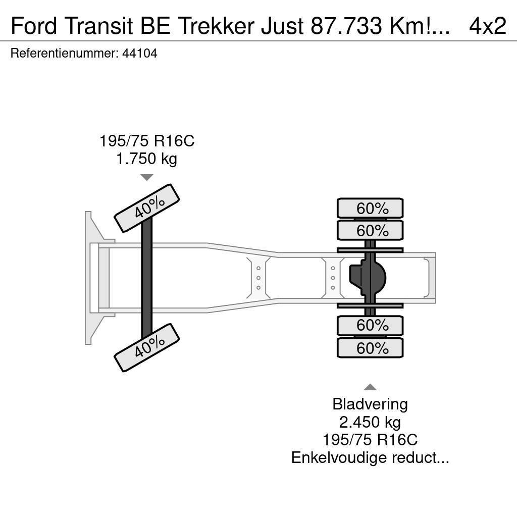 Ford Transit BE Trekker Just 87.733 Km! + Kuiper 2-assi Tractores (camiões)