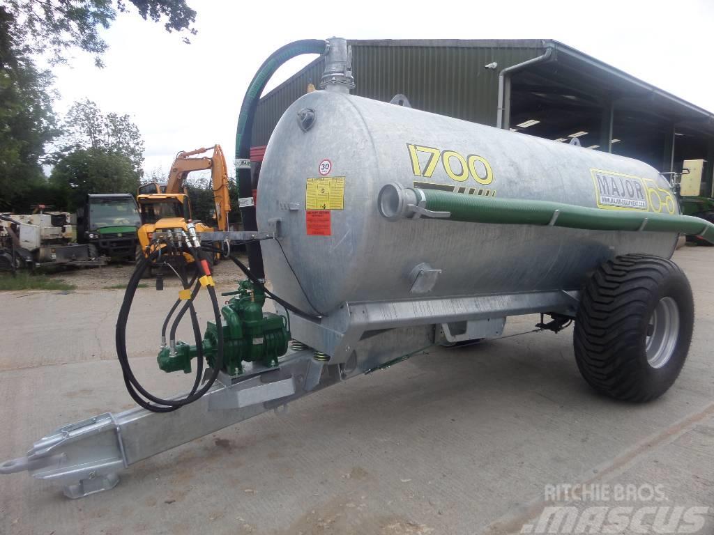Major 1700 vacuum tanker Camiões-cisterna de lamas