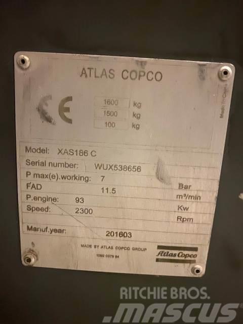 Atlas Copco XAS 186 Compressores