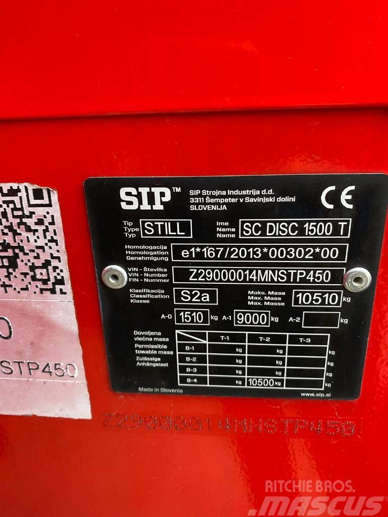 SIP SilverCut Disc 1500 T Gadanheiras-Condicionadoras