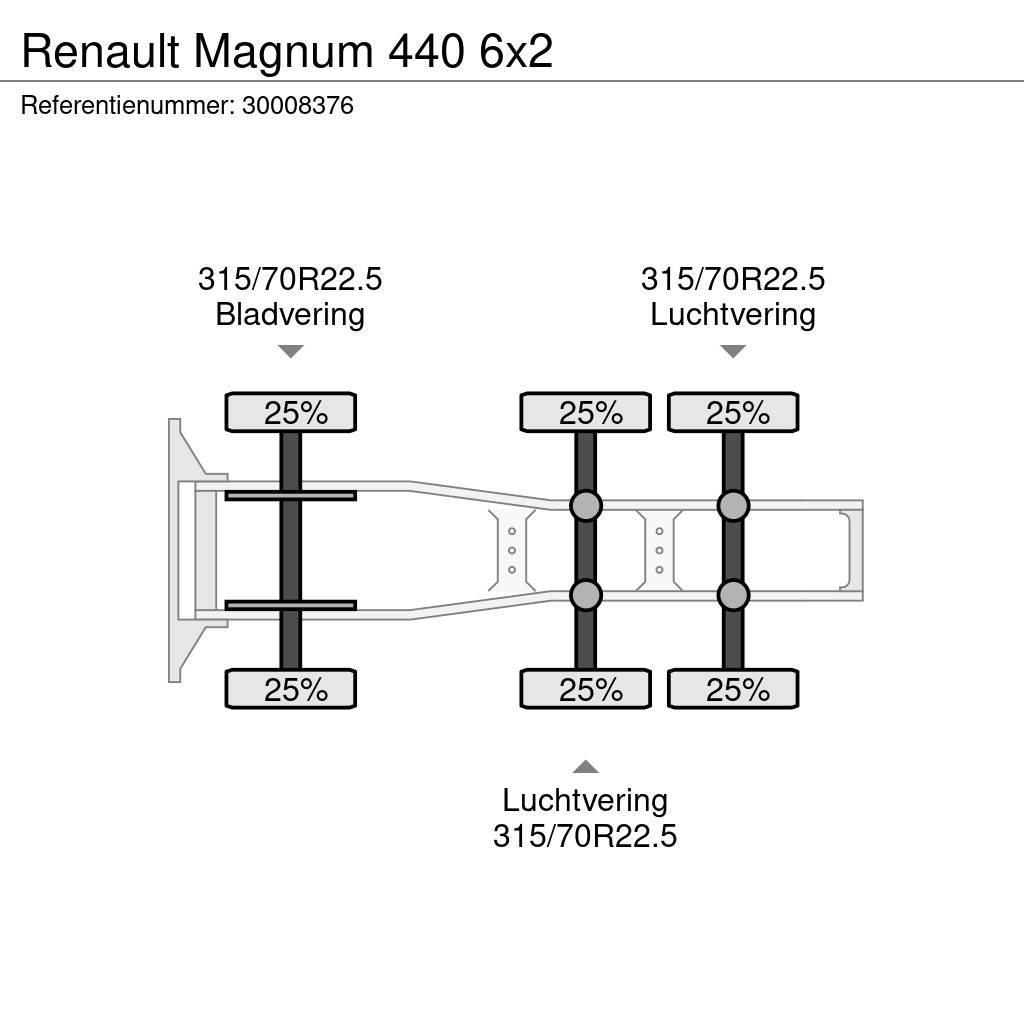 Renault Magnum 440 6x2 Tractores (camiões)