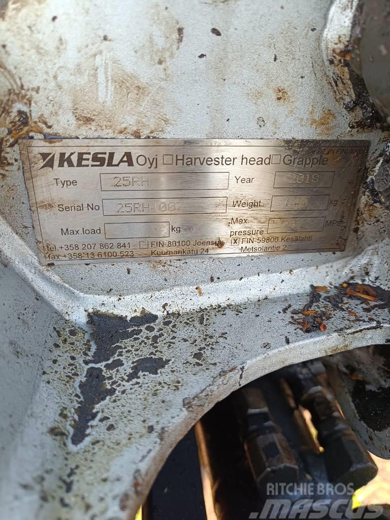  Cabezal procesador cortador forestal Kesla 25rhll Desgalhadores