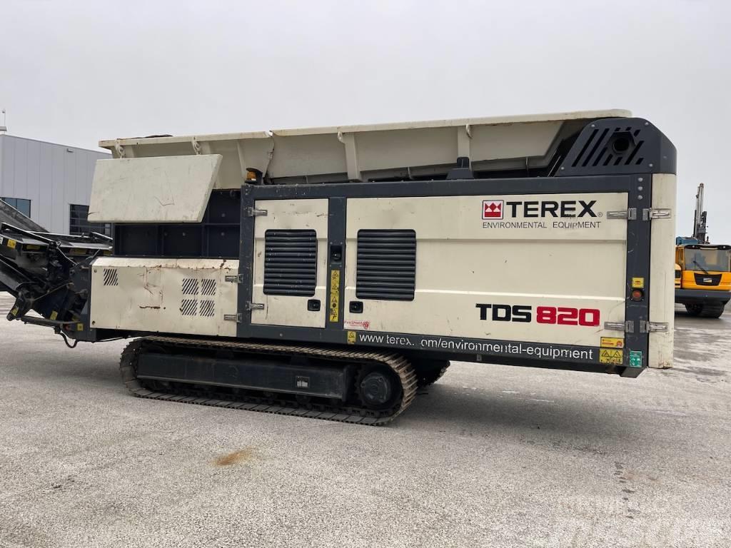 Terex TDS 820 Shredder Trituradoras de lixo