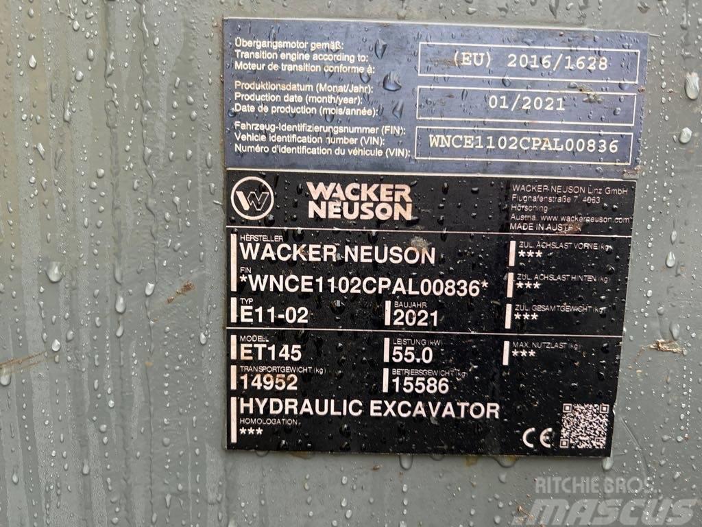 Wacker Neuson ET145 Escavadoras de rastos