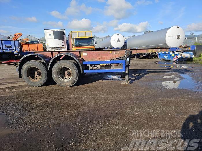 Köhler Elmshorn 2 axle | 20 foot | container chassis | st Semi Reboques Porta Contentores
