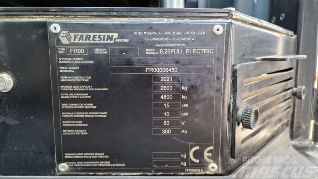 Faresin F6.26 E Manipuladores telescópicos