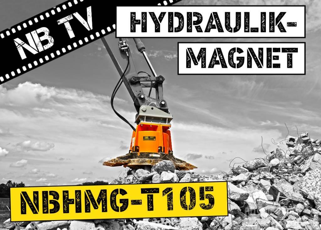  Hydraulikmagnet NBHMG T105 | Baggermagnet | 19-23t Escavadoras de rastos