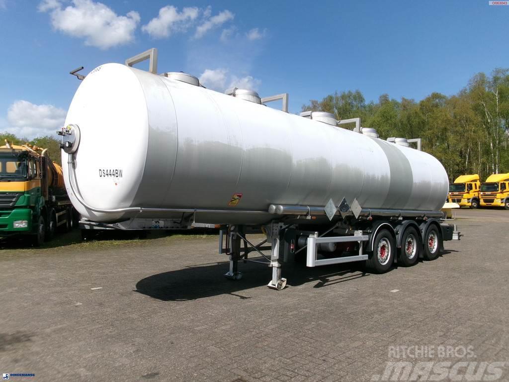 Maisonneuve Chemical tank inox L4BH 33.4 m3 / 1 comp Semi Reboques Cisterna