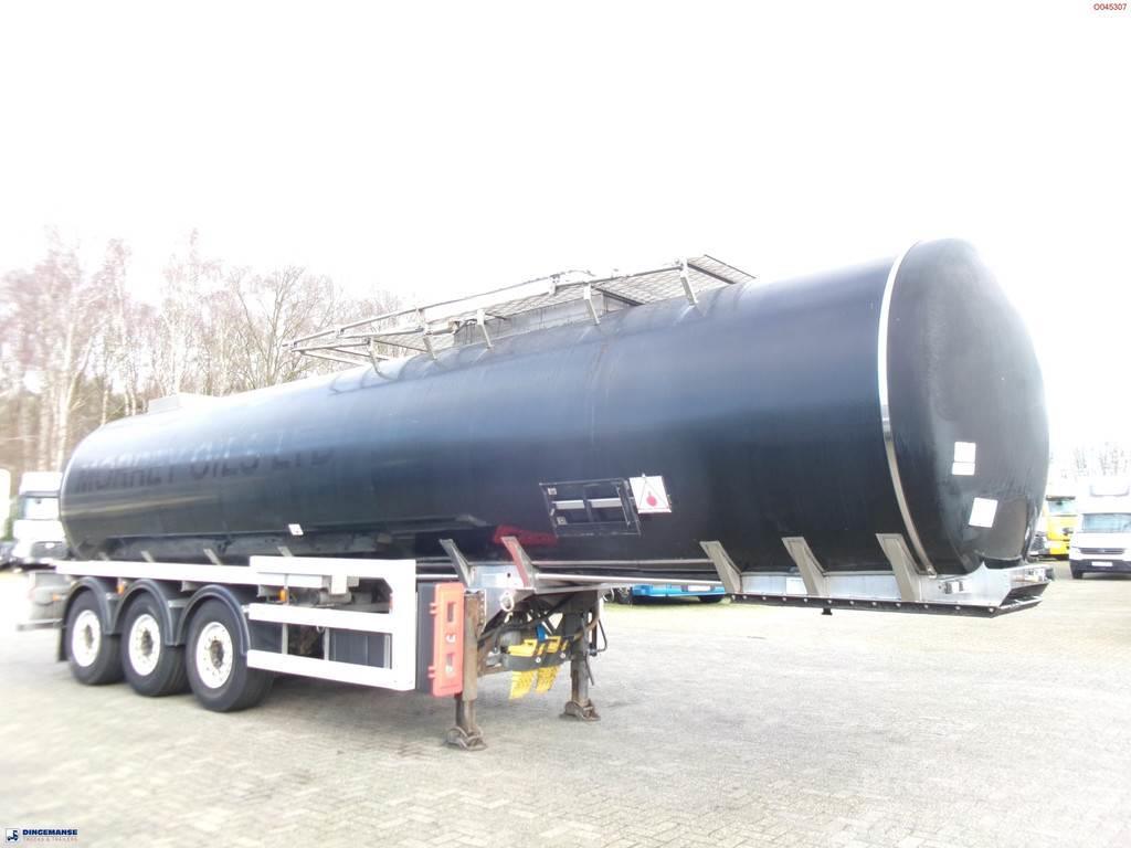 Crossland Bitumen tank inox 33 m3 / 1 comp + compressor + st Semi Reboques Cisterna