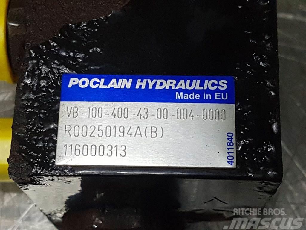 Ahlmann AZ210E-Poclain VB-100-400-43-00-004-Valve/Ventile Hidráulica