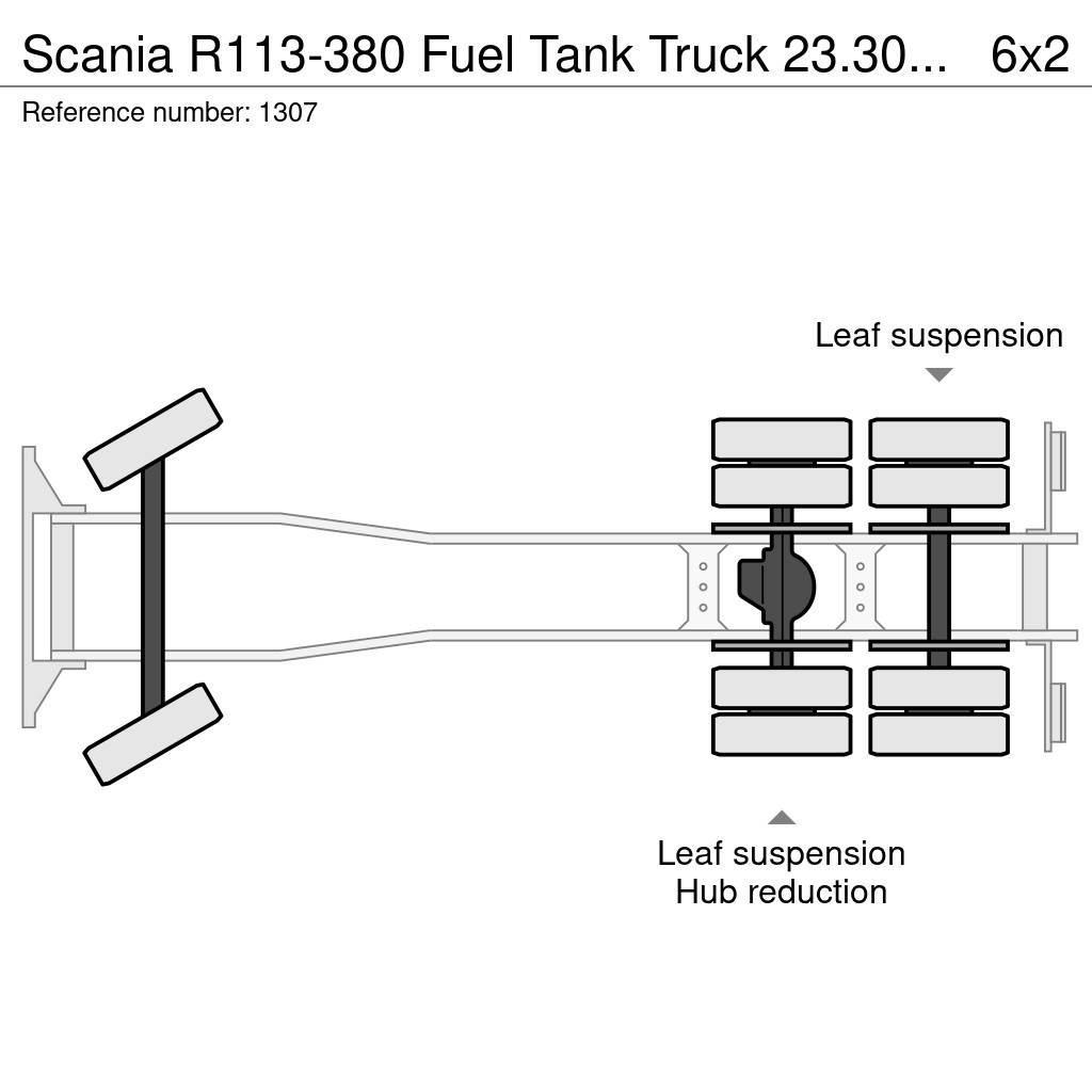 Scania R113-380 Fuel Tank Truck 23.300 Liters 10 Tyre Man Camiões-cisterna