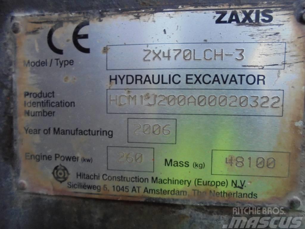 Hitachi ZX 470 LC H-3 Escavadoras de rastos