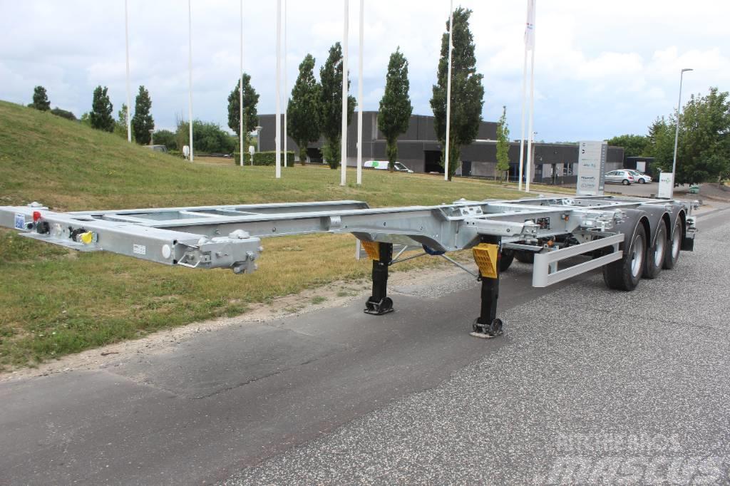AMT CO300 Container chassis  for 40"  samt  2 x 20" Semi Reboques Porta Contentores