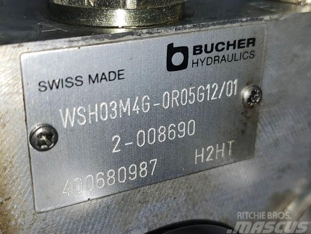 Bucher CITYCAT5000-Bucher Hydraulics WSH03M4G-Valve Hidráulica