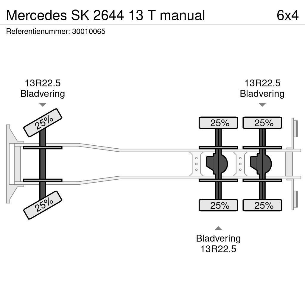 Mercedes-Benz SK 2644 13 T manual Camiões basculantes