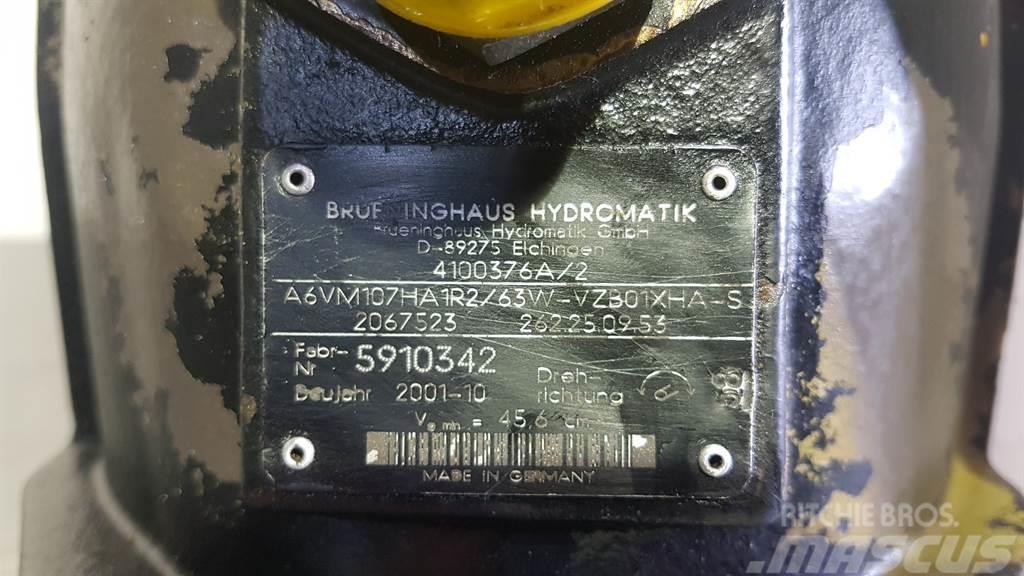 Brueninghaus Hydromatik A6VM107HA1R2/63W - Almann AZ150 - Drive motor Hidráulica