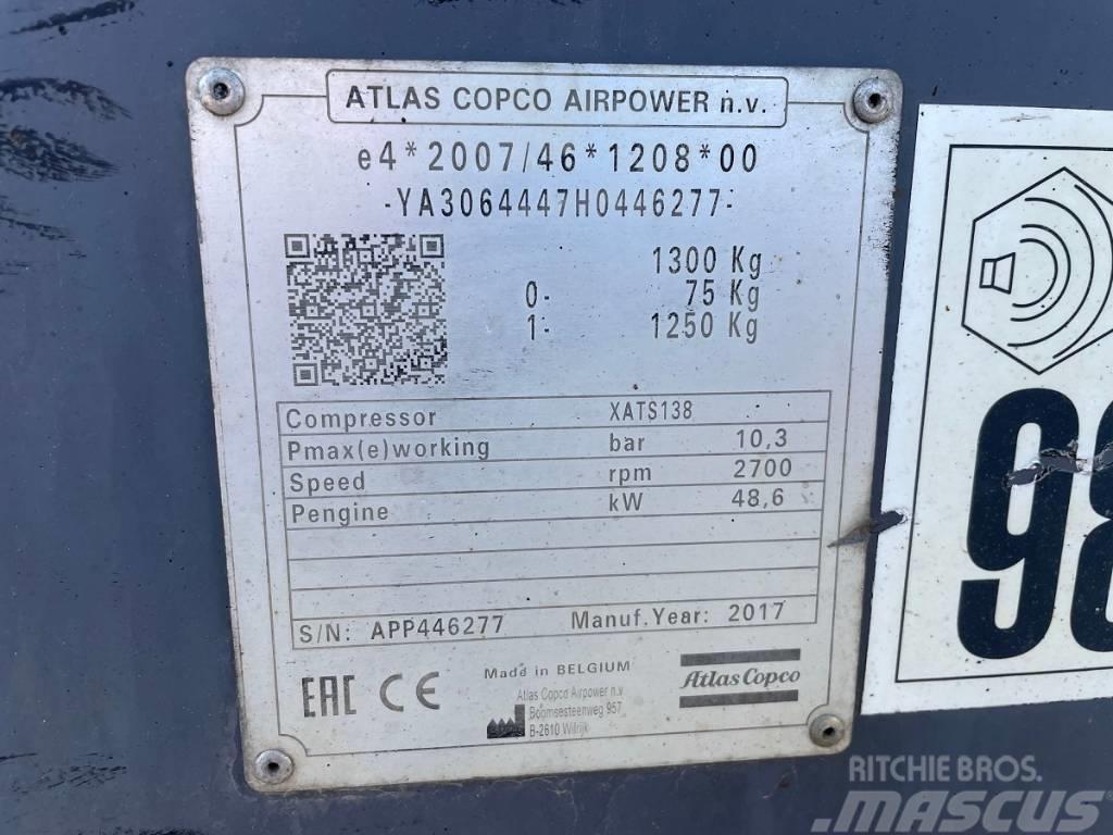 Atlas Copco XATS 138 Compressores