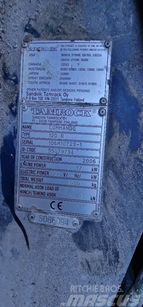 Tamrock Commando 120R Perfuradoras de superfície