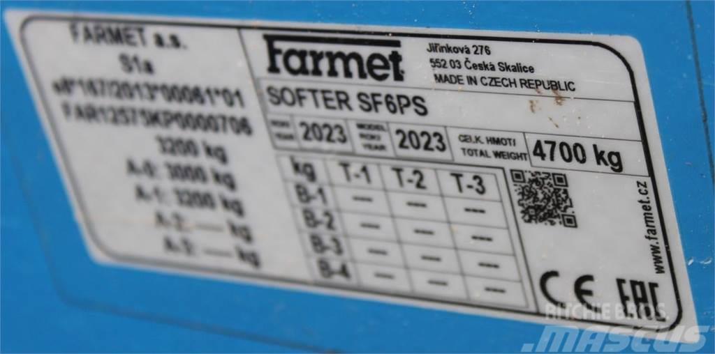 Farmet Softer 6 PS Grade de discos