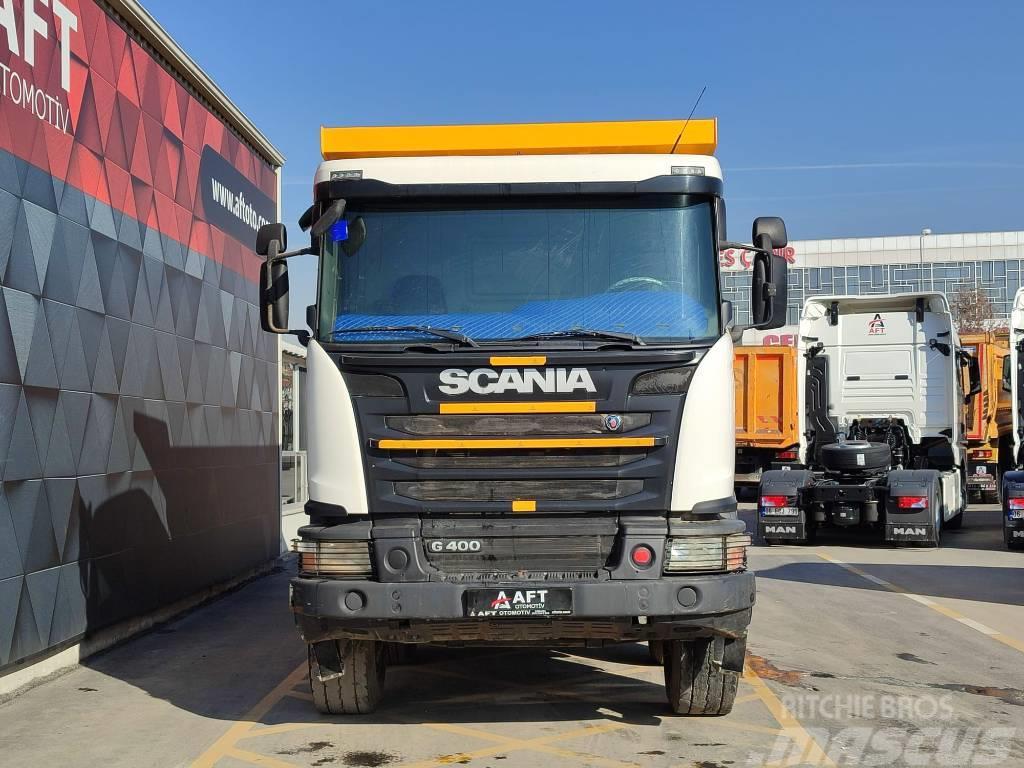 Scania 2015 G 400 E5 AC HARDOX TIPPER Camiões basculantes