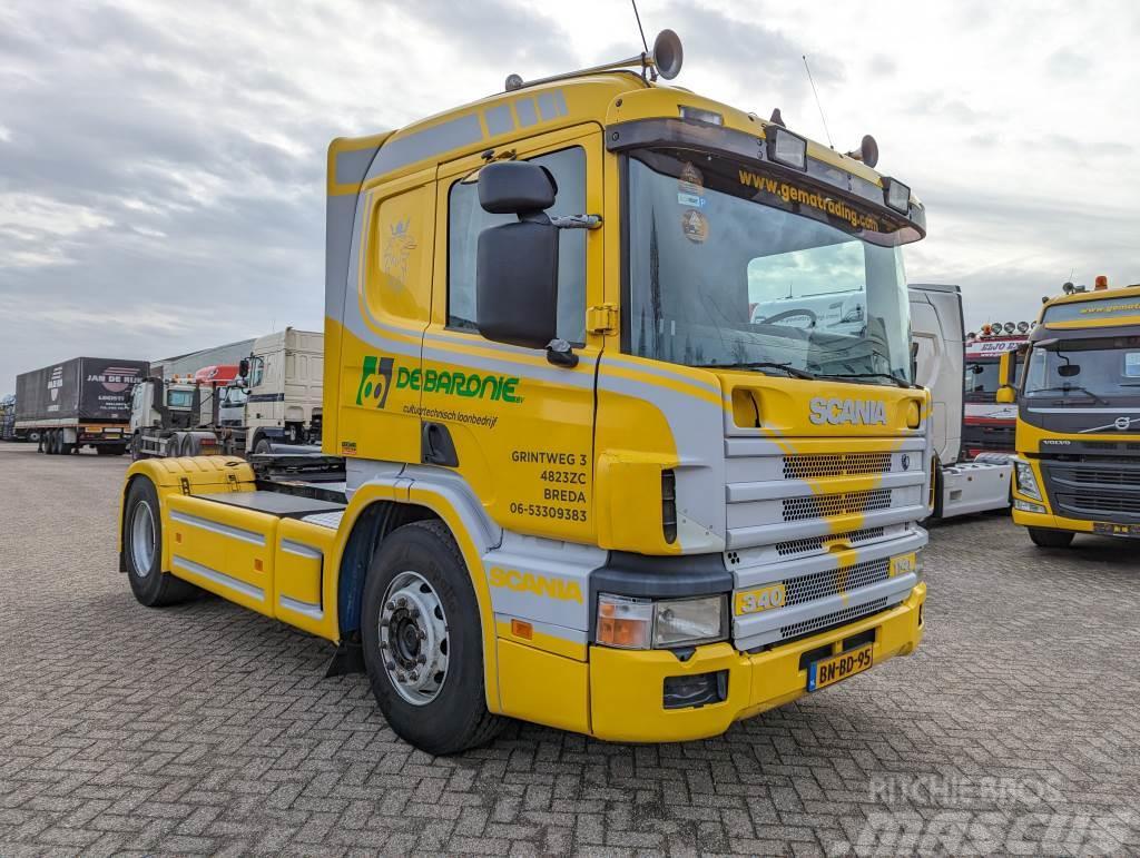 Scania P114-340 LA 4x2 CP19 Euro3 - Manual - Side Skirts Tractores (camiões)