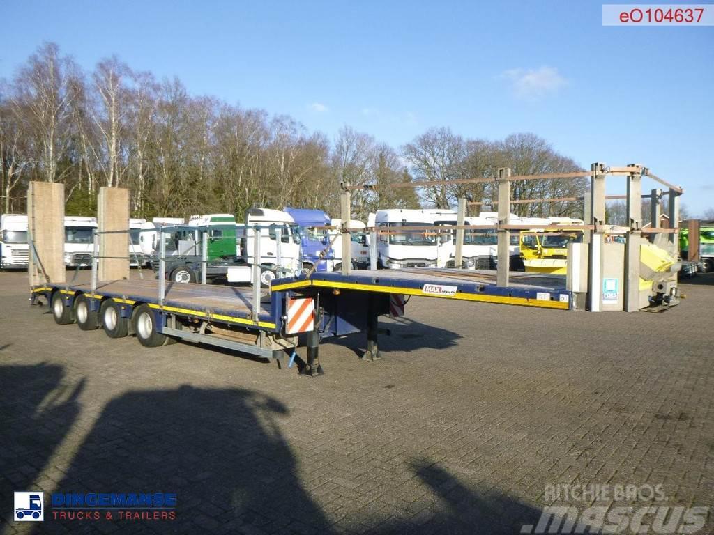 Faymonville 4-axle semi-lowbed trailer 60 t + ramps Semi Reboques Carga Baixa