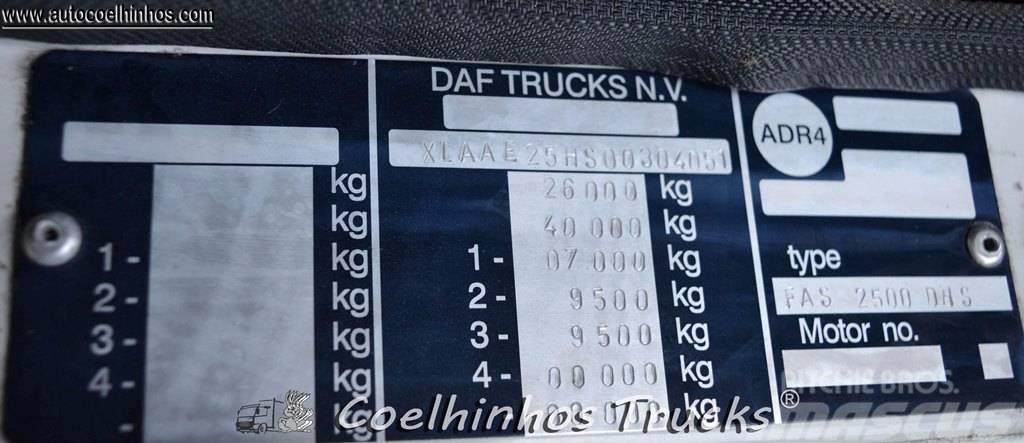 DAF 2500 Ti Camiões caixa cortinas laterais