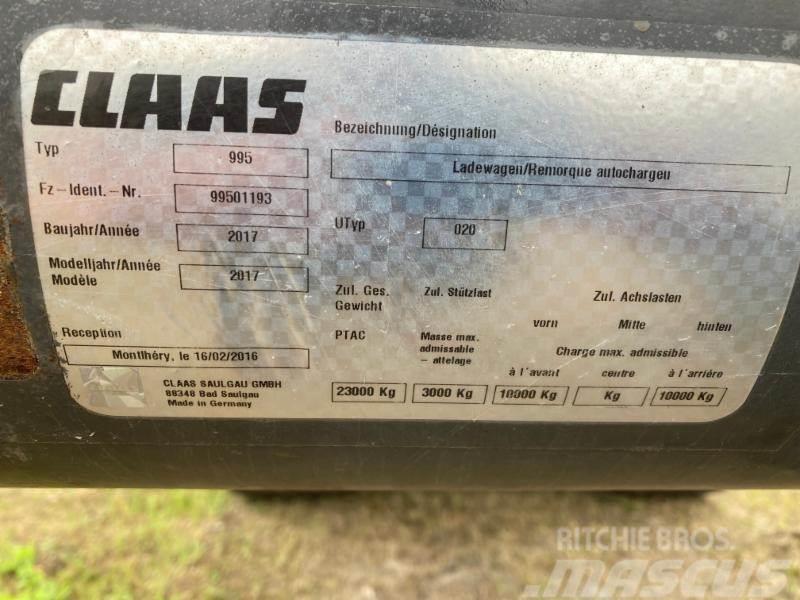 CLAAS CARGOS 750 TREND Atrelados auto-carregadores