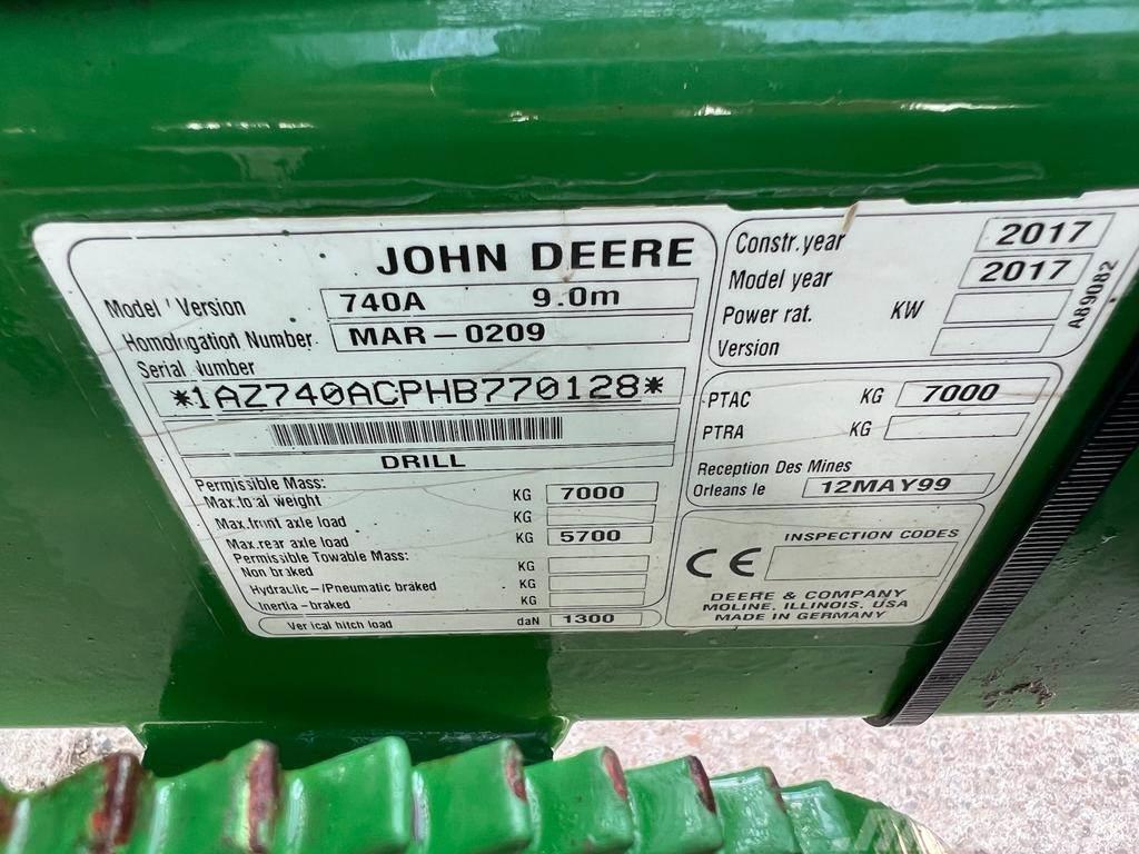 John Deere 9M Semanatoare cu Discuri Escarificadores
