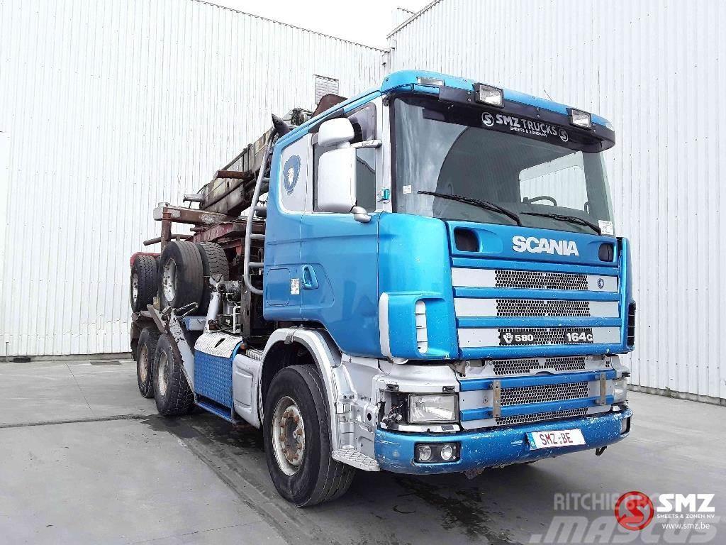 Scania 164 L 580 Loglift 251s 84 A Tractores (camiões)