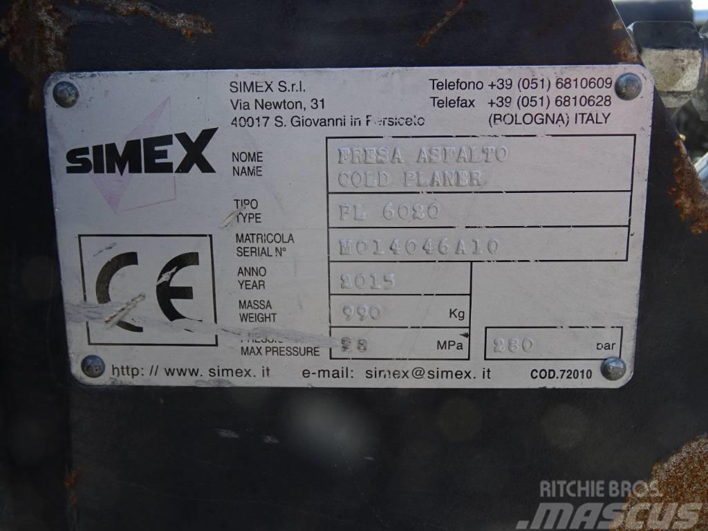 Simex PL 6020 Fresadoras de asfalto
