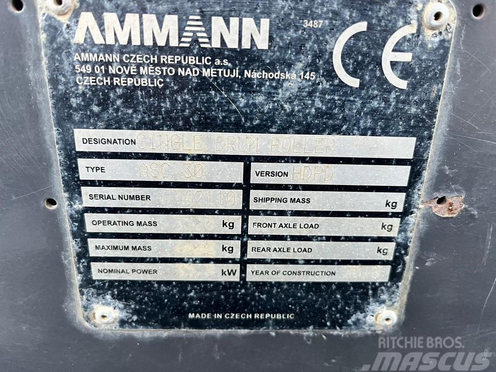 Ammann ASC 30 Cilindros Compactadores monocilíndricos