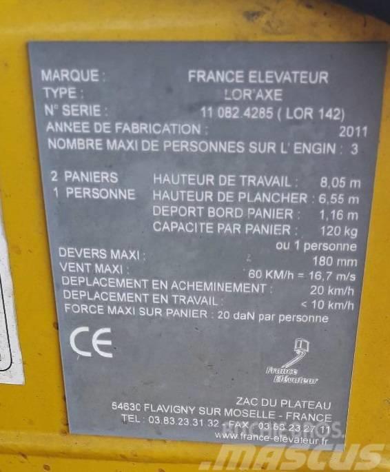 France Elevateur LOR `AXE Outros elevadores e plataformas