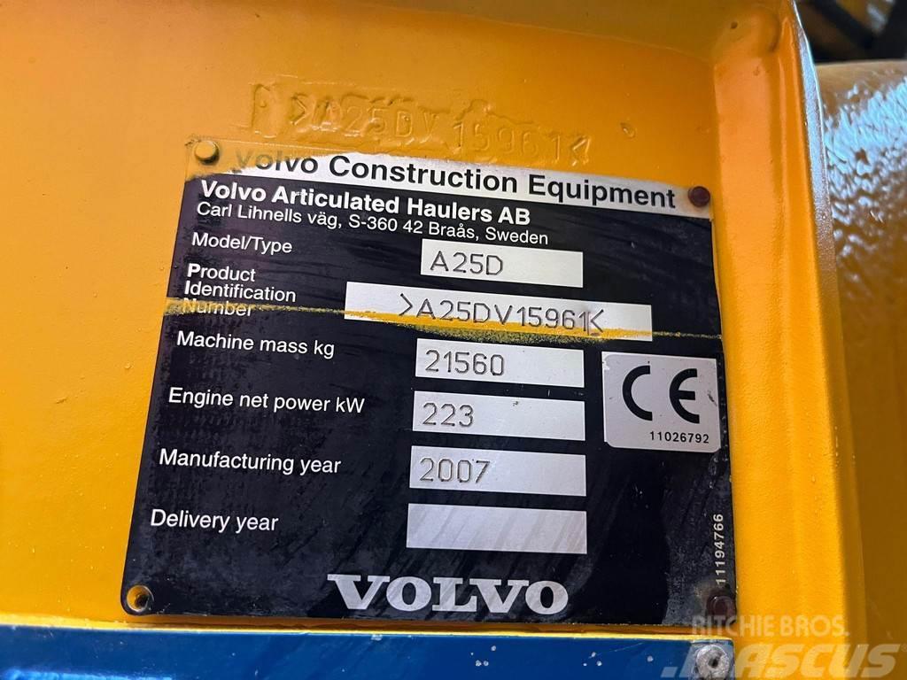 Volvo A 25 D 6x6 Dumpers de obras