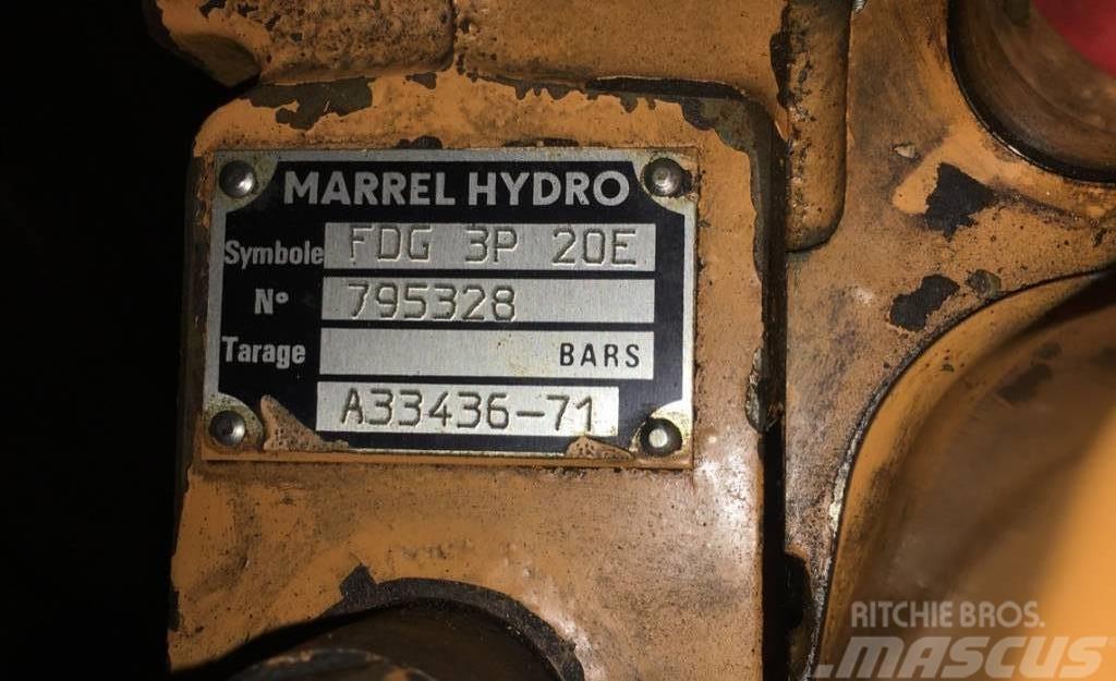 Marrel Hydro - rozdzielacz hydrauliczny FDG 3P 20E 795328 Hidráulica