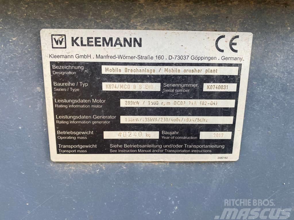 Kleemann MC O9 S EVO Britadores móveis