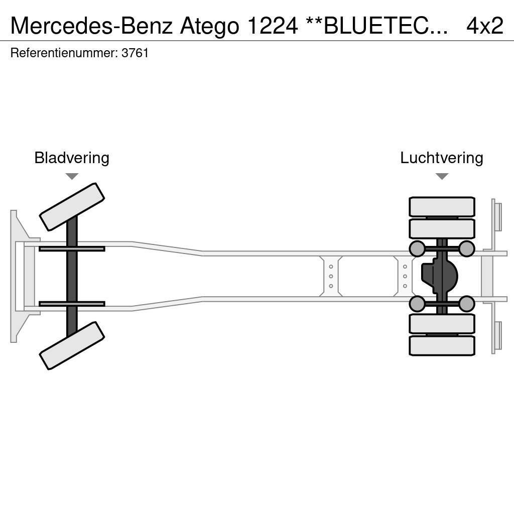 Mercedes-Benz Atego 1224 **BLUETEC 4-MANUAL GEARBOX** Camiões de caixa fechada