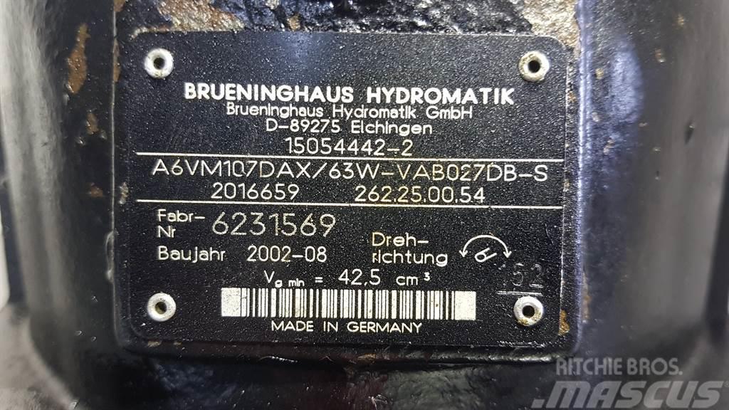 Brueninghaus Hydromatik A6VM107DAX/63W - Bucher Citycat 5000 - Drive motor Hidráulica